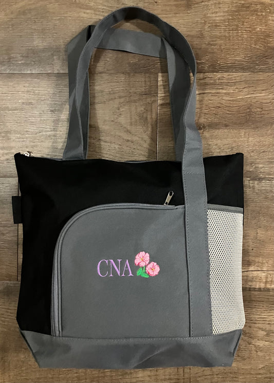 CNA Flowers Tote Bag